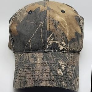 Camo Ball Cap Snap Back Outdoors Hunting Unisex One Size Fits Most